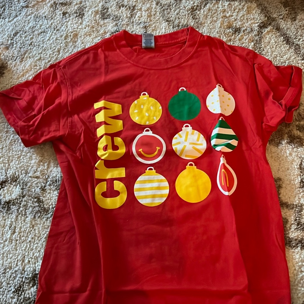 Mcdonald’s Christmas Crew Shirt